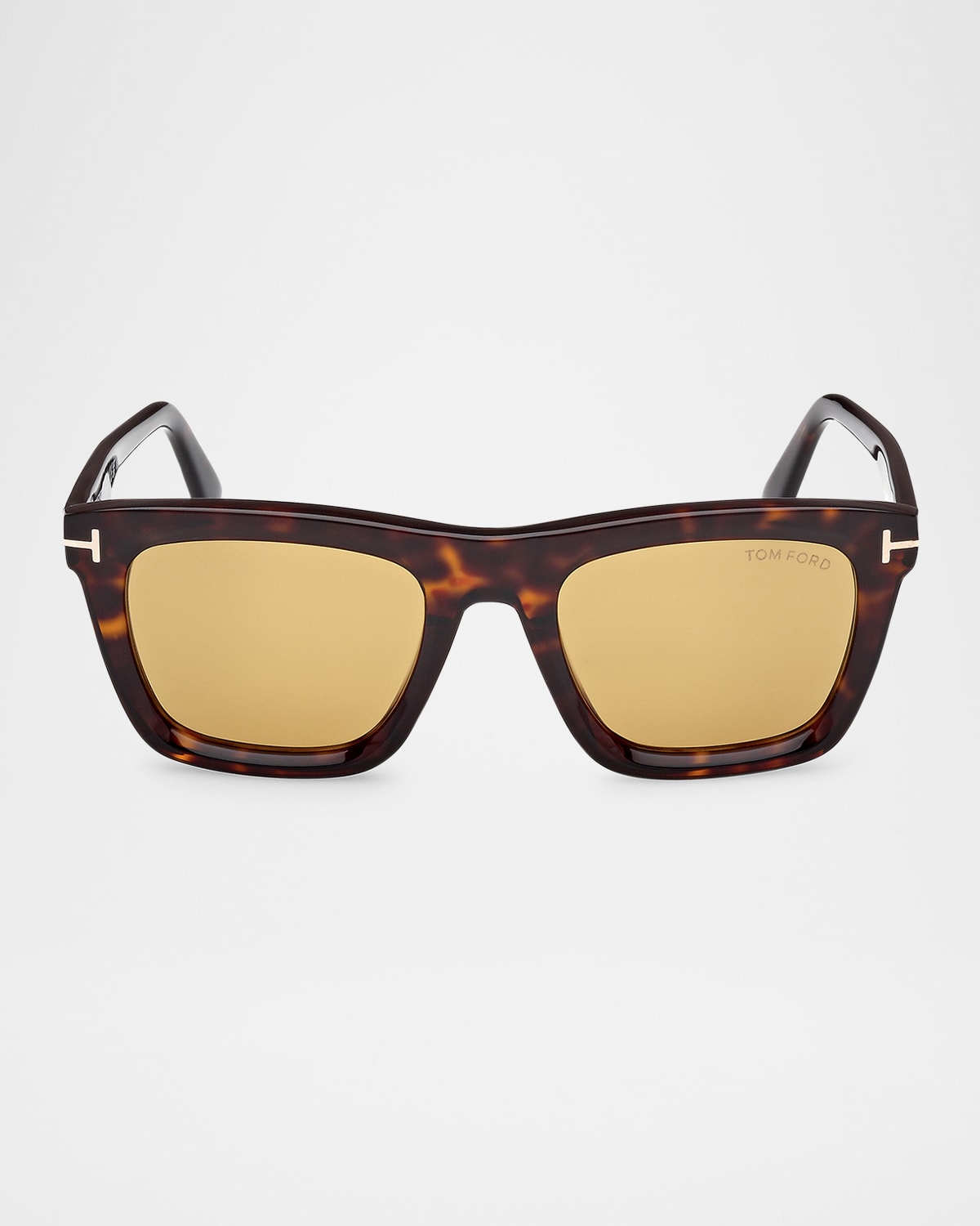 Tom Ford Mens Dark Havana Tf1208 Lelio Square-frame Acetate Sunglasses In Shiny Dark Havana