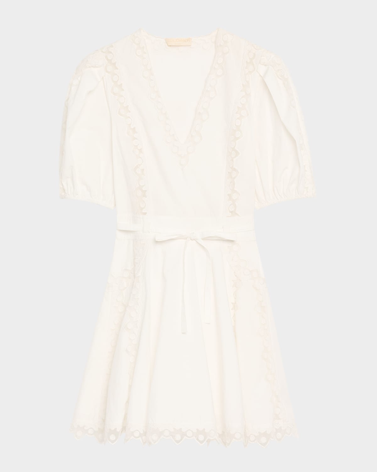 Ulla Johnson Camila Short-sleeve Mini Dress