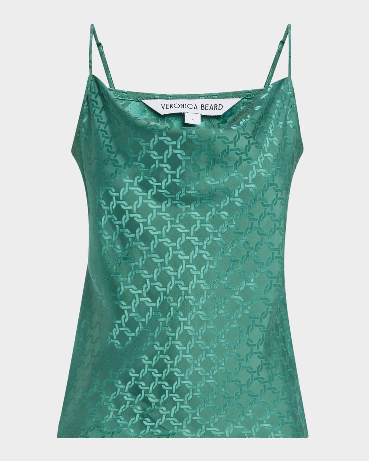 Veronica Beard Sola Cowl-neck Top