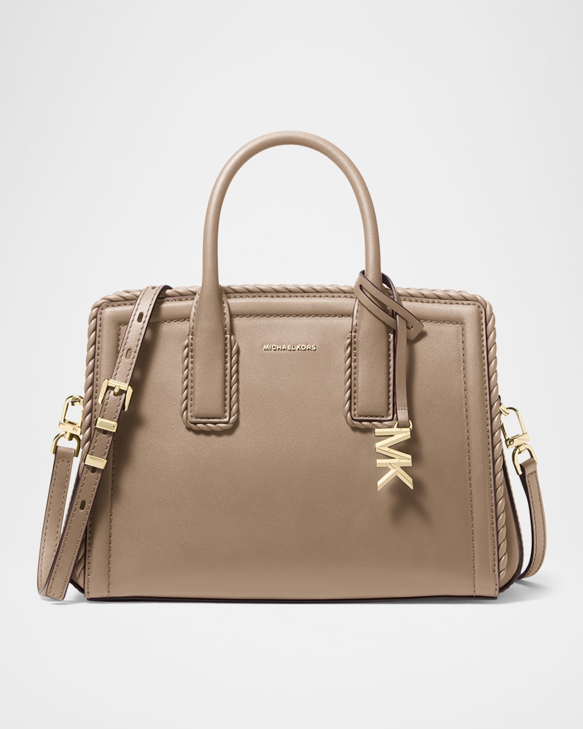 Michael Michael Kors Laila Small Leather Satchel Bag