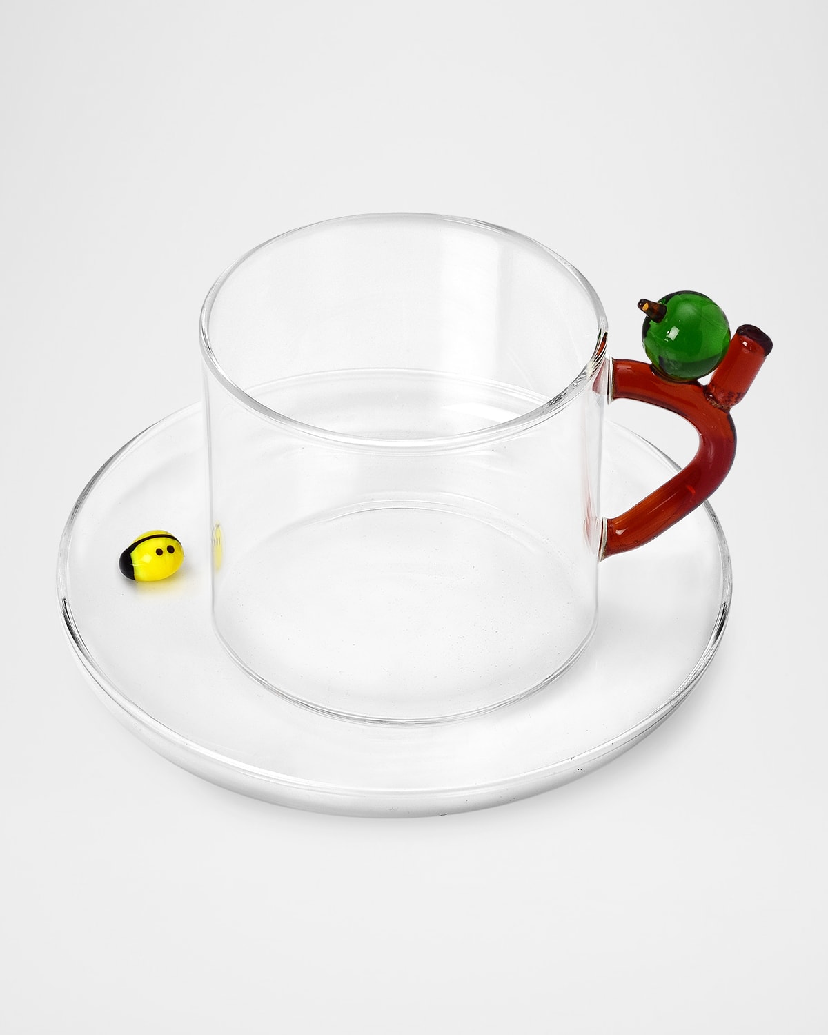 Ichendorf Fruits & Flowers Teacup With Saucer, 10.1 oz