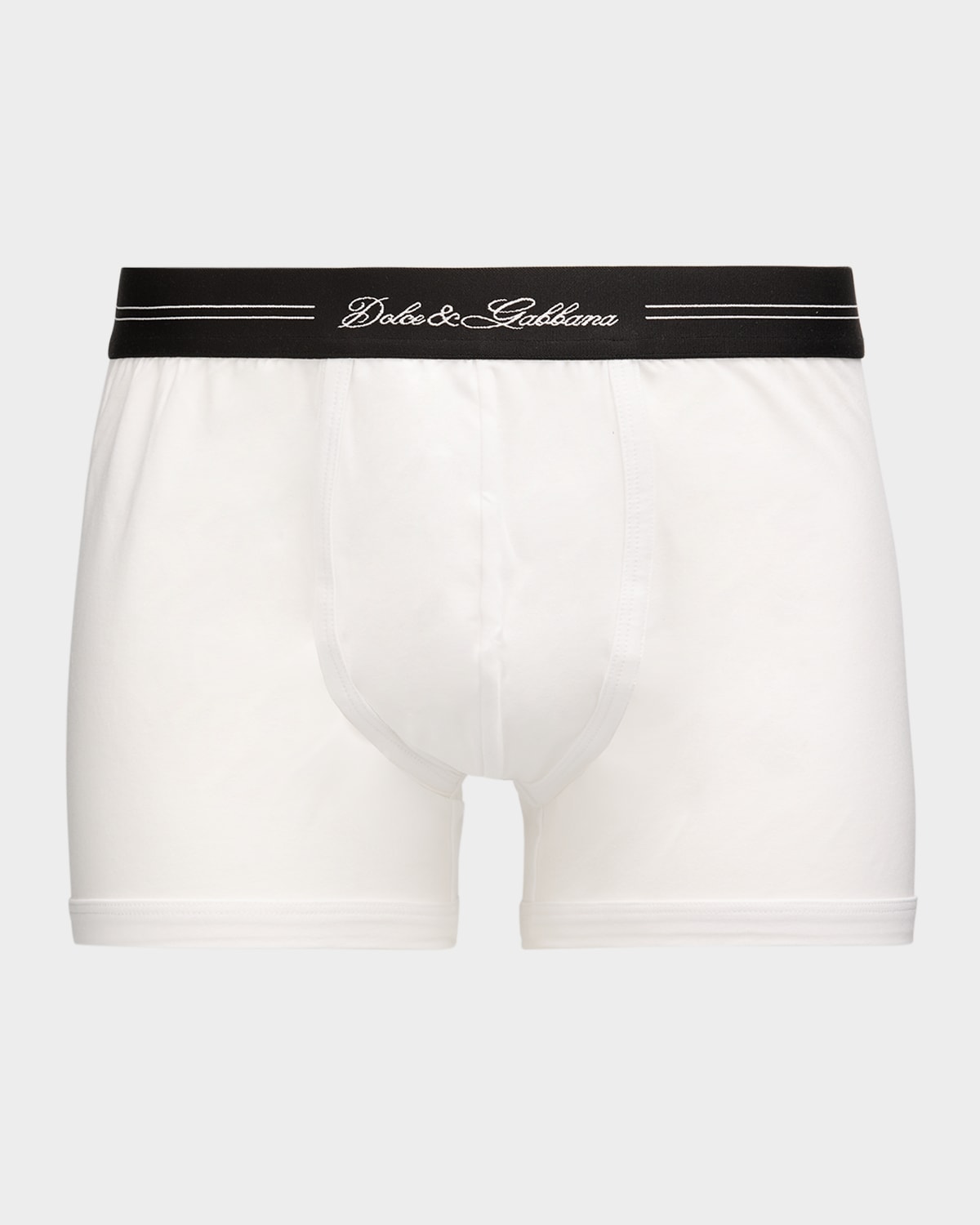 Men's Jersey Stretch Logo Script Boxer Briefs