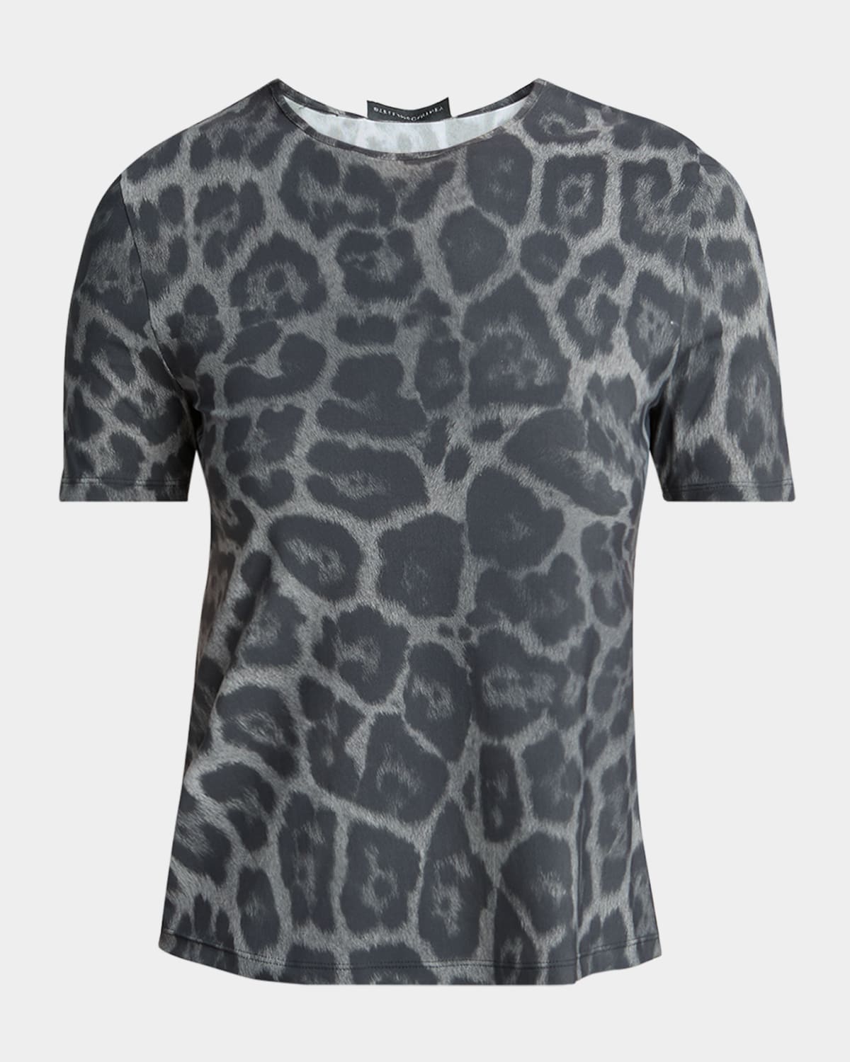 Stella Mccartney Leopard Print Short-sleeve Top
