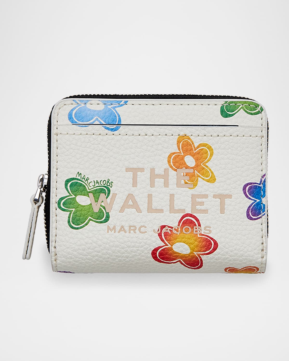 Marc Jacobs The Wild Daisy Mini Leather Wallet