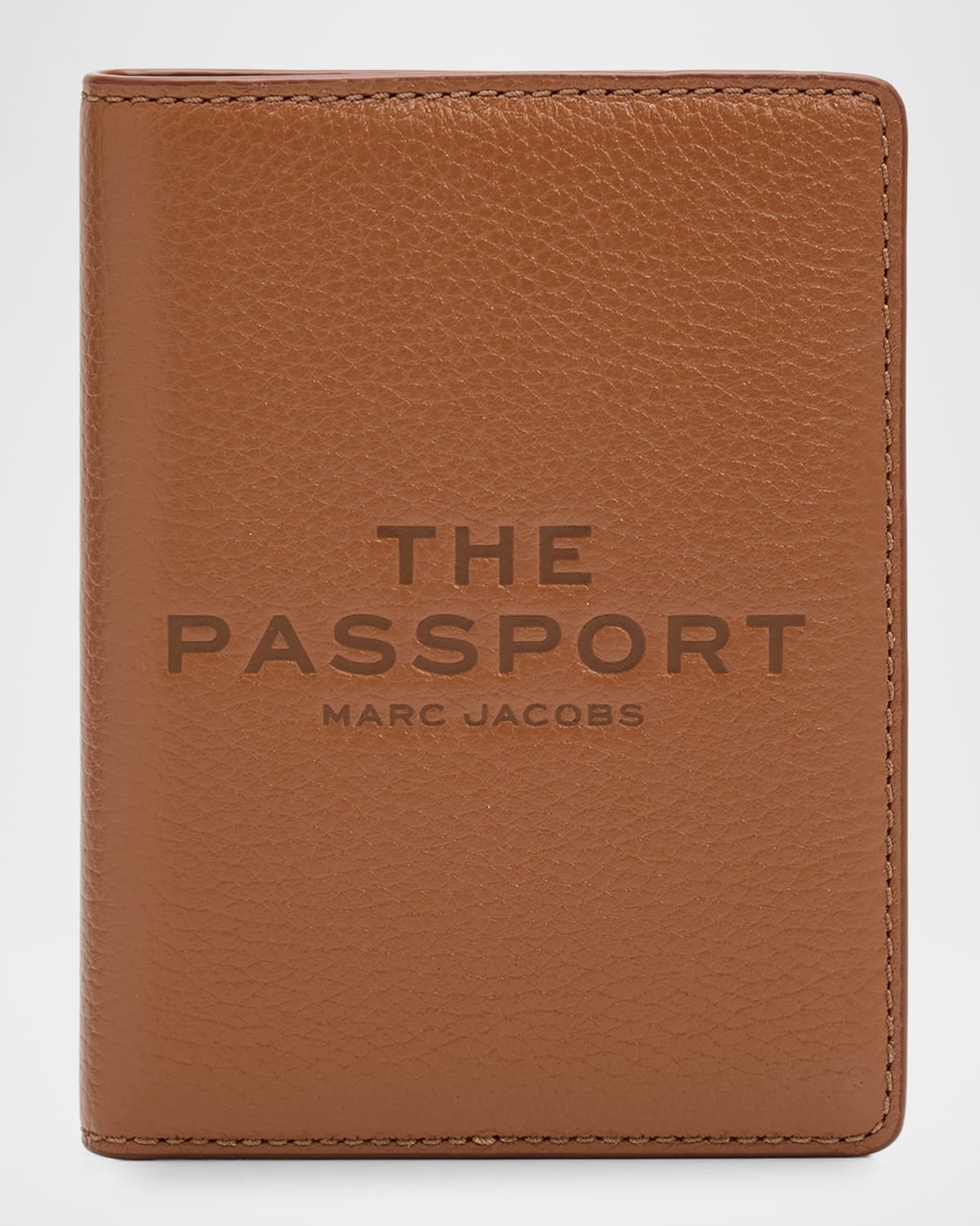 Marc Jacobs Pebble Leather Passport Holder