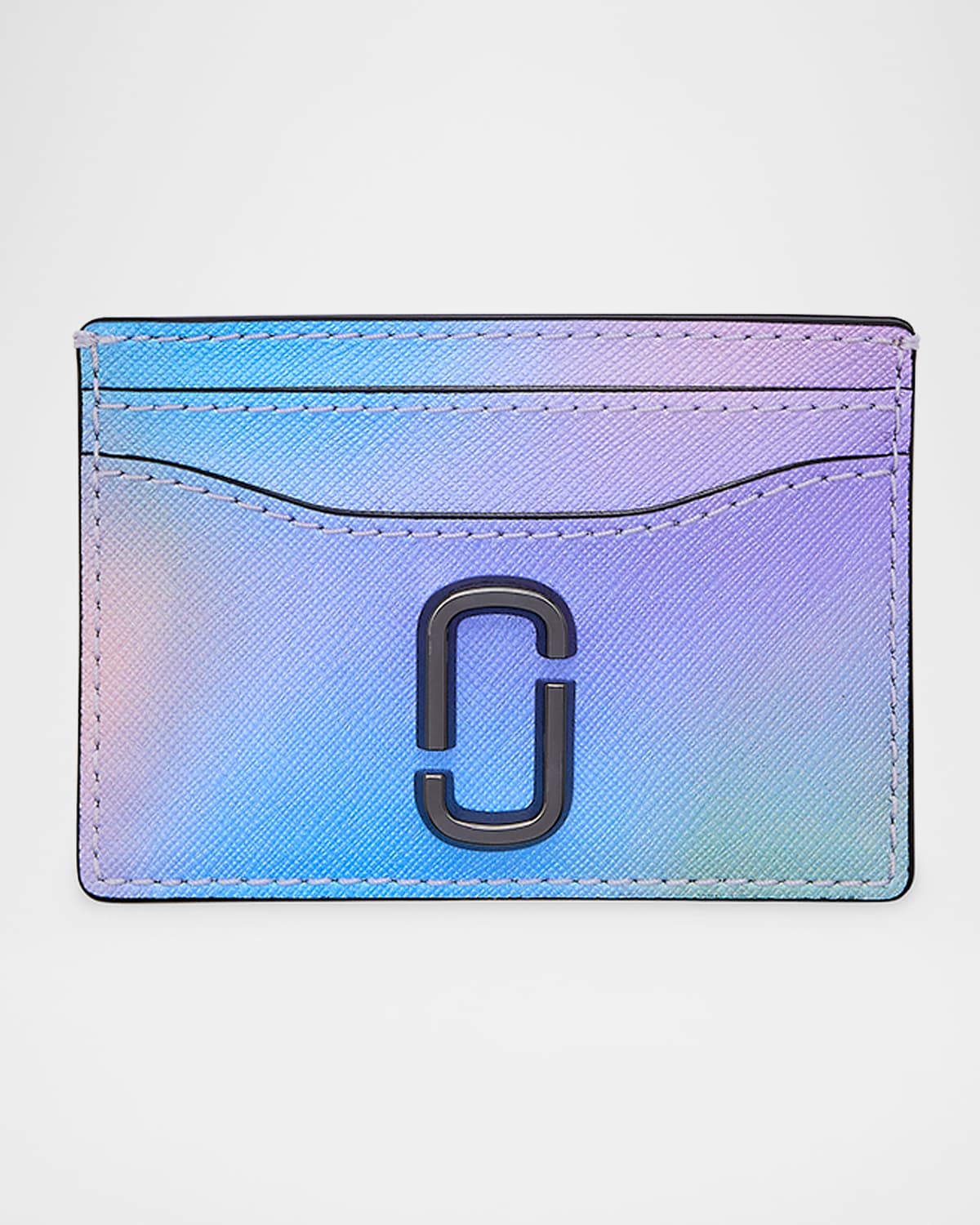 Marc Jacobs The Airbrush Utility Snapshot Card Case Blue Multi