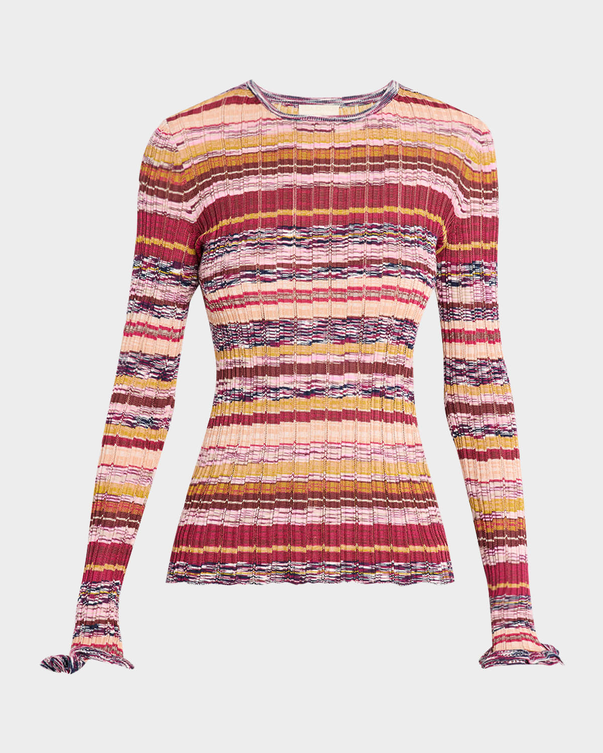 Ulla Johnson Maci Long-sleeve Knit Pullover