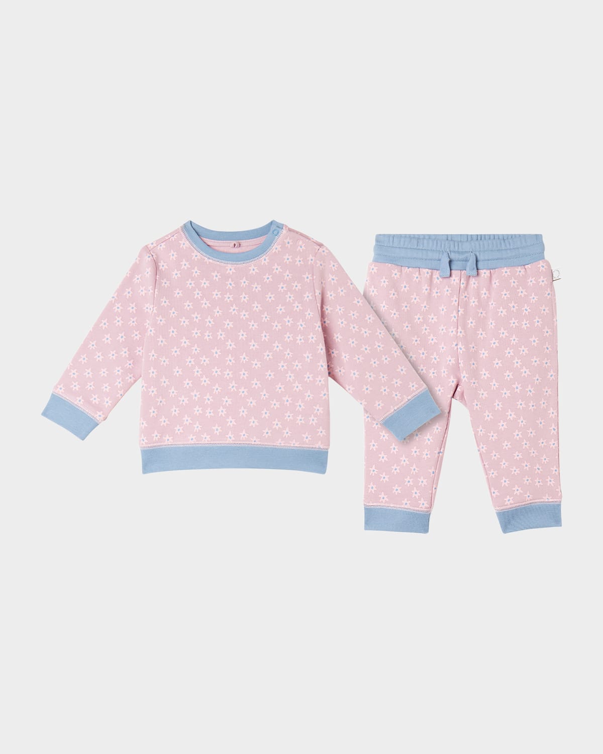 Stella Mccartney Girl's Ditsy Flowers Tracksuit In Multi