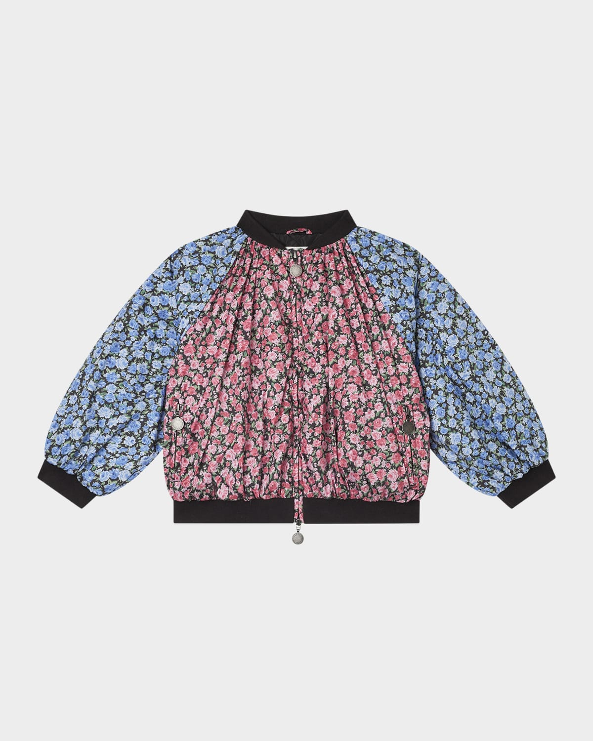 Stella Mccartney Girl's Floral Jacket In Pink