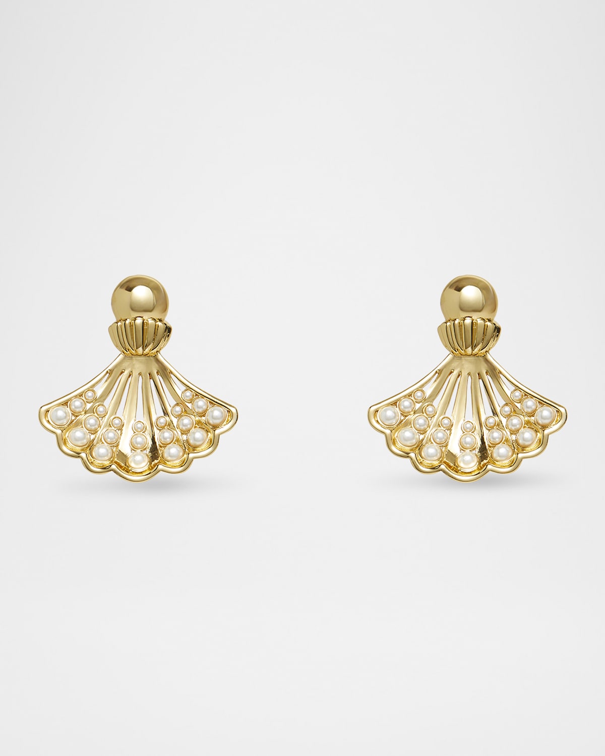 Fan Shell Earrings