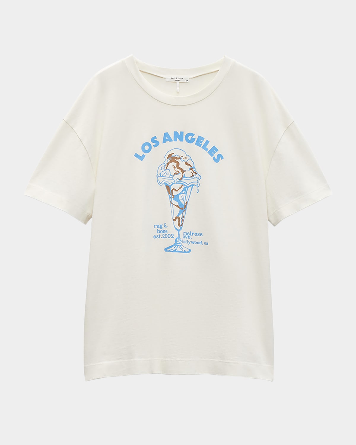 Rag & Bone Los Angeles Ice Cream Cotton Graphic T-shirt