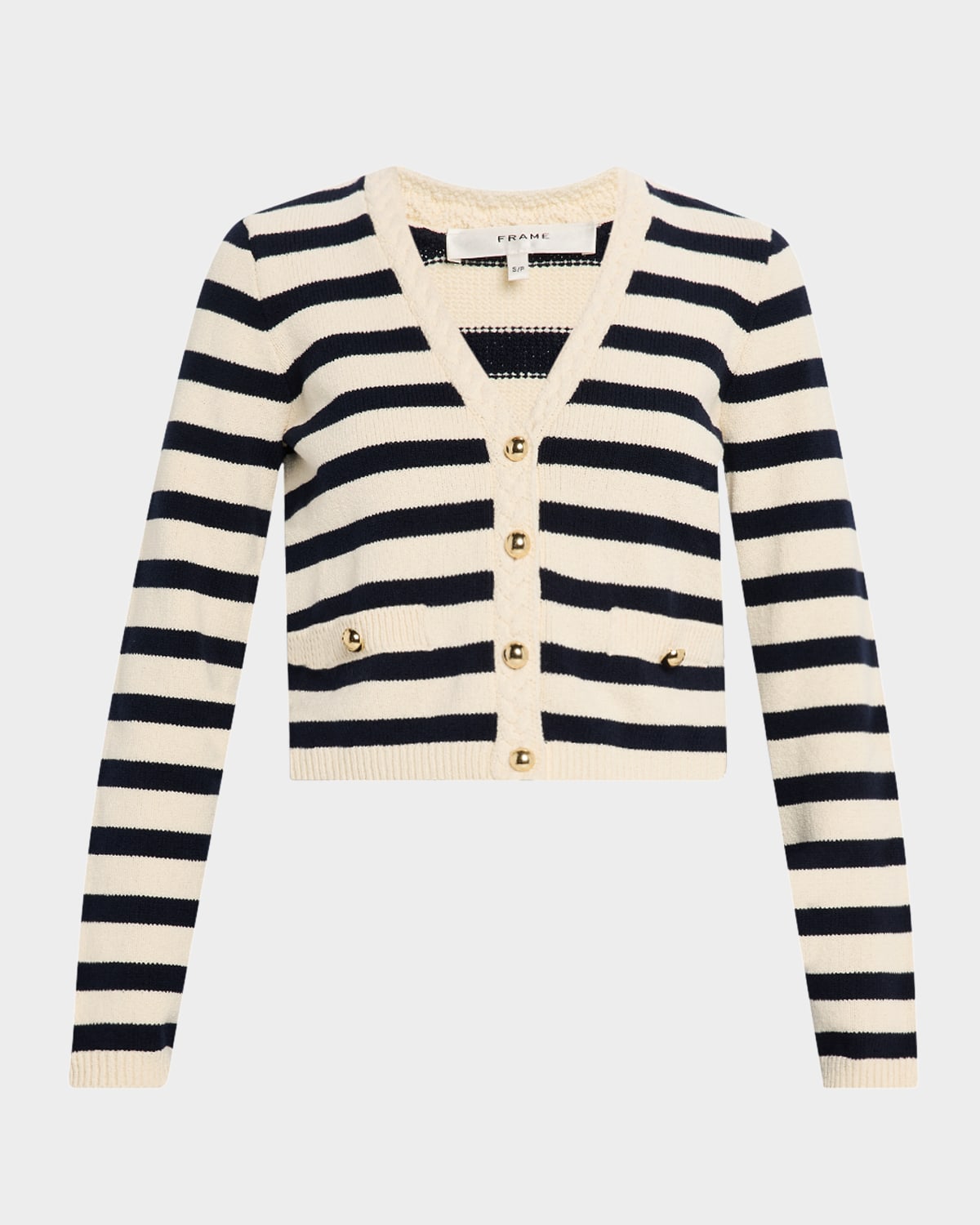 FRAME THE HARBOR STRIPE CARDIGAN 