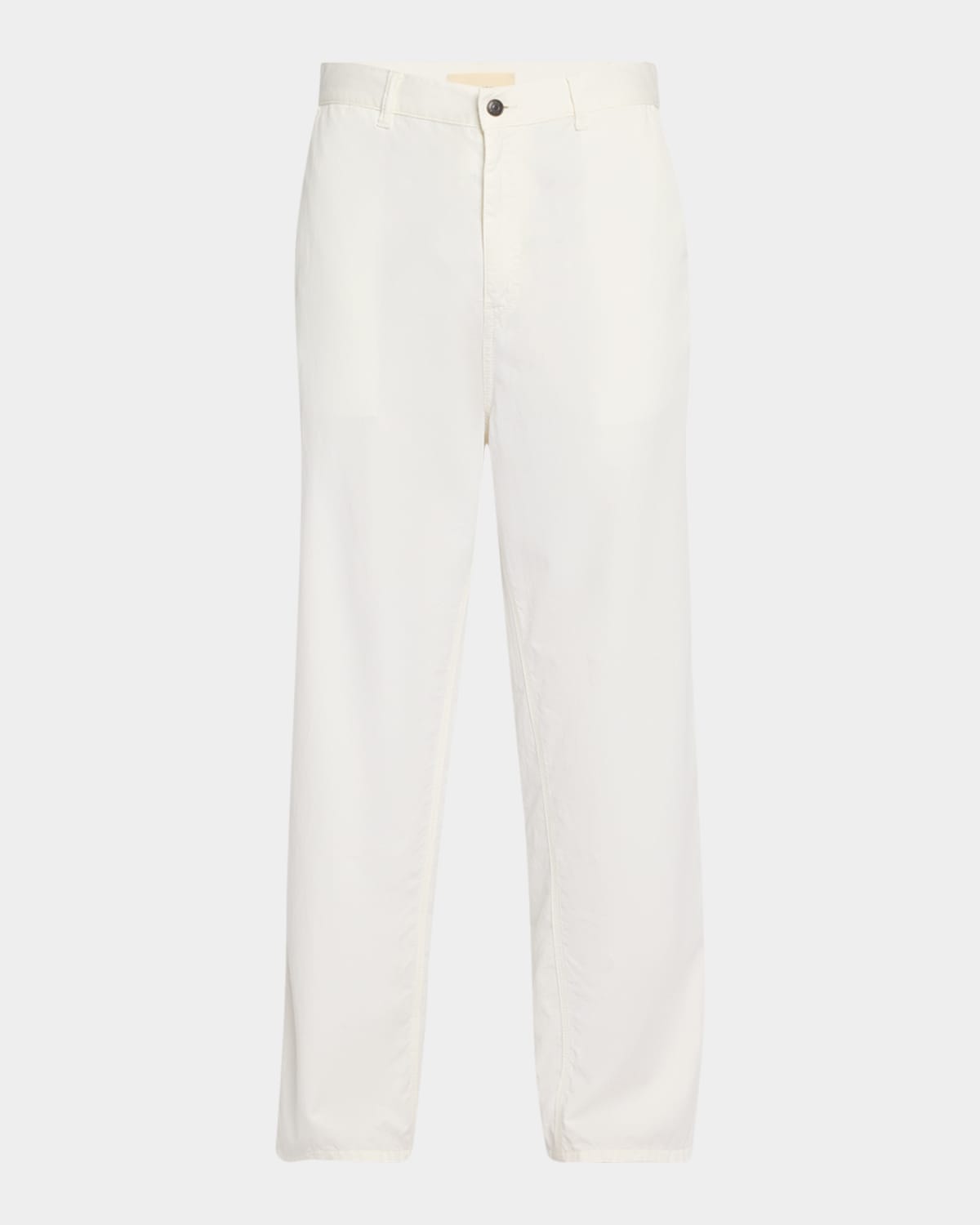 The Row Sharka Cashmere Straight-leg Carpenter Pants In White