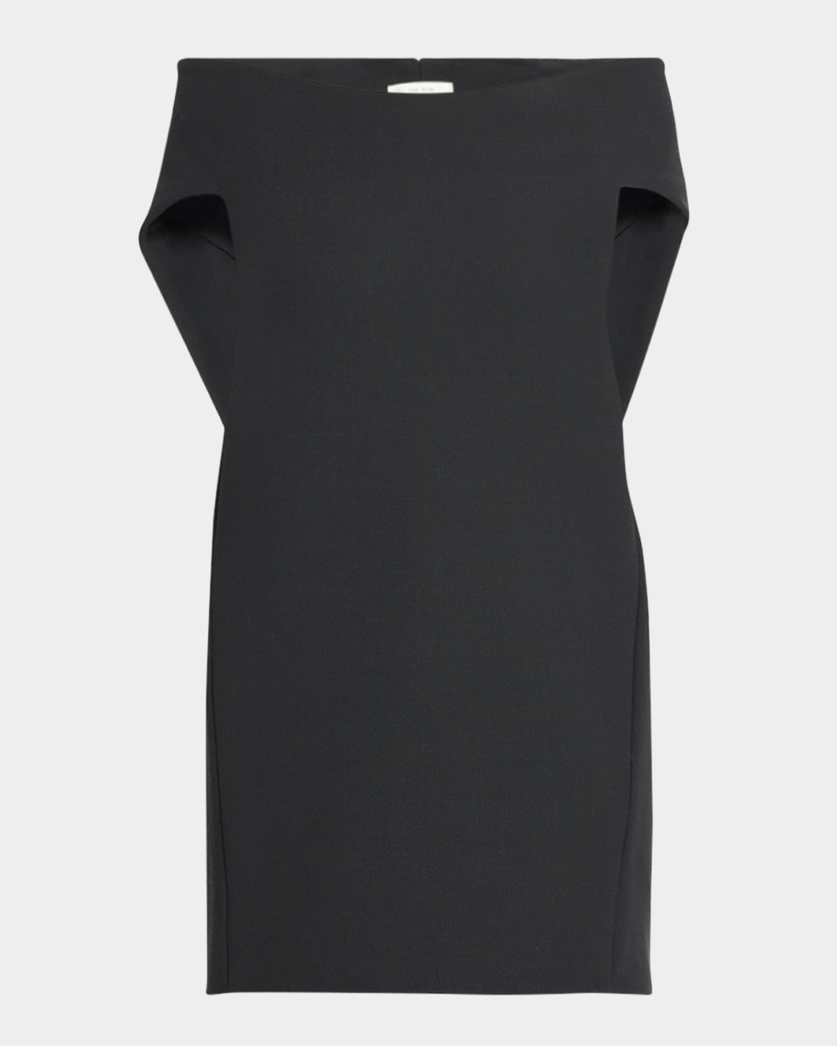 The Row Pallenberg Off-the-shoulder Top In Black