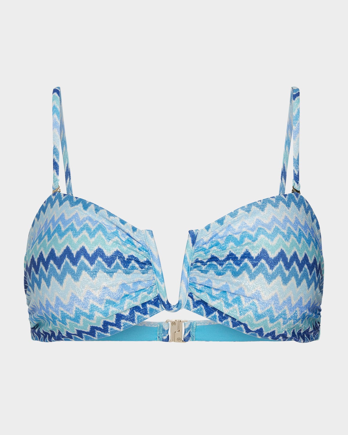 Chevron Jaedyn Bandeau Bikini Top