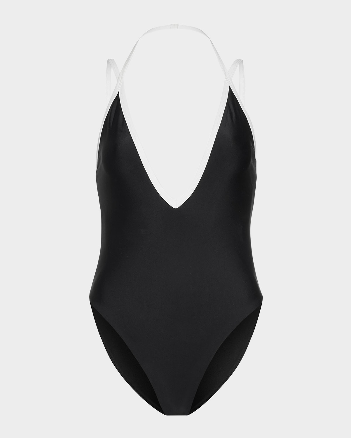 Ramy Brook Bia Plunge One-piece Swimsuit