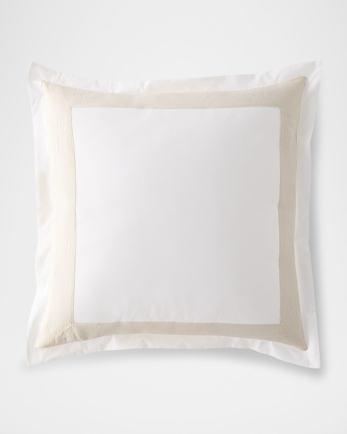 Tl At Home Arlesienne Euro Sham In Natural Linen