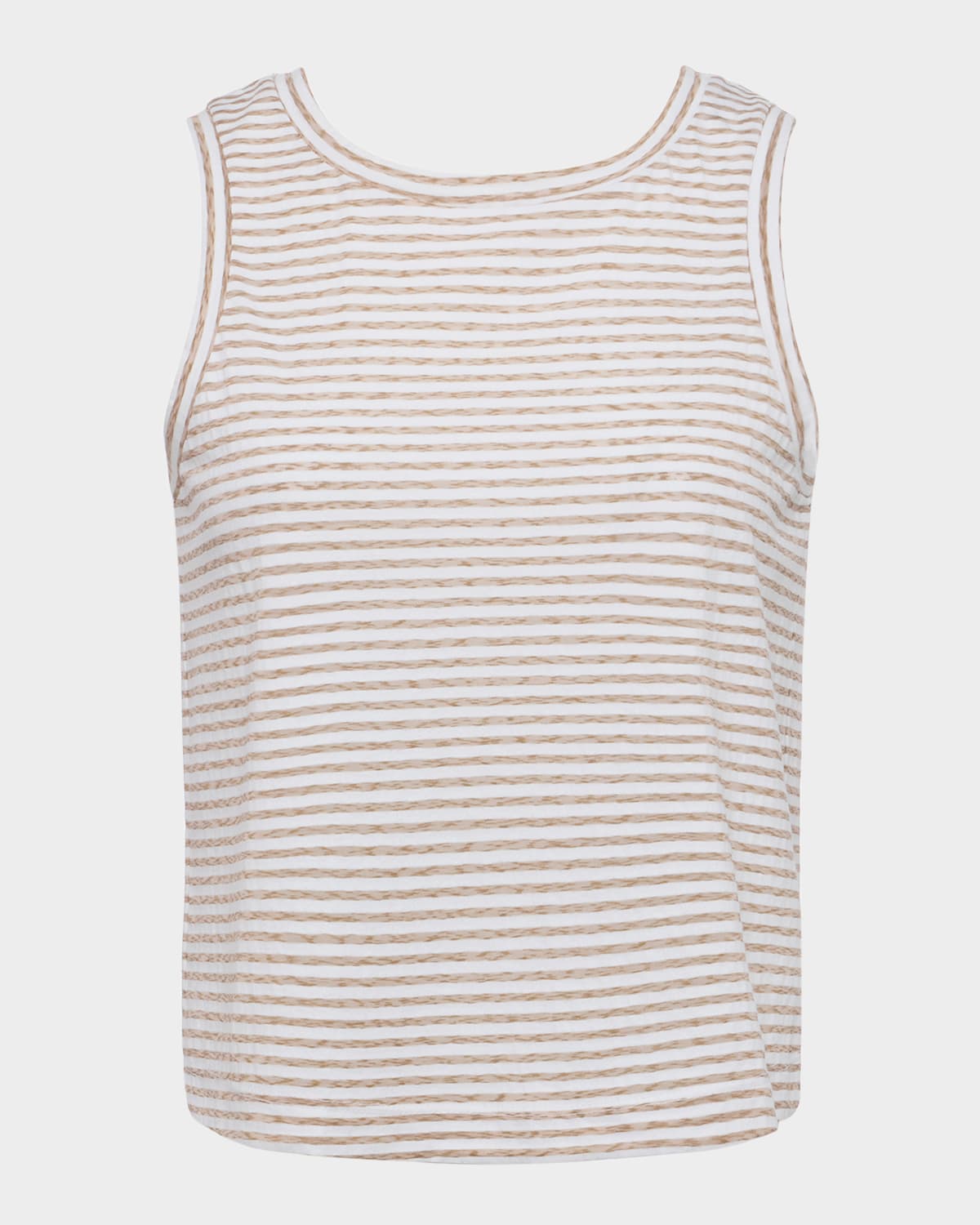 L Agence Mikaela Stripe Tank Top
