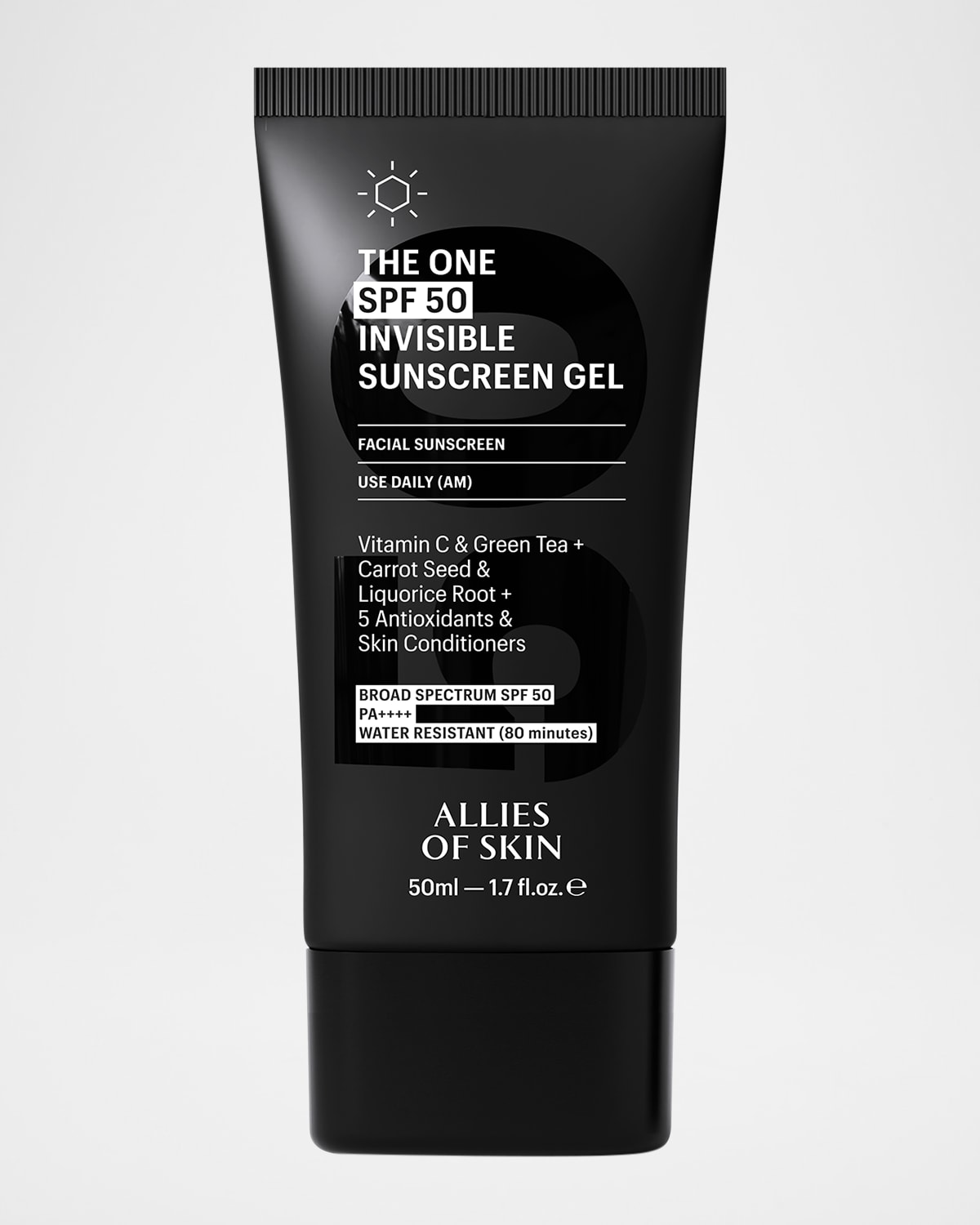 The One SPF 50 Invisible Sunscreen Gel, 1.7 oz.