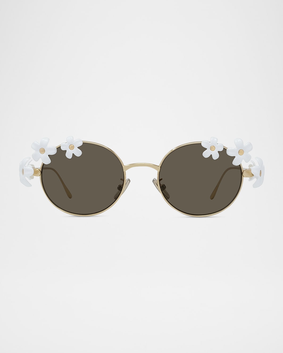 Loewe Signature Floral Metal Sunglasses