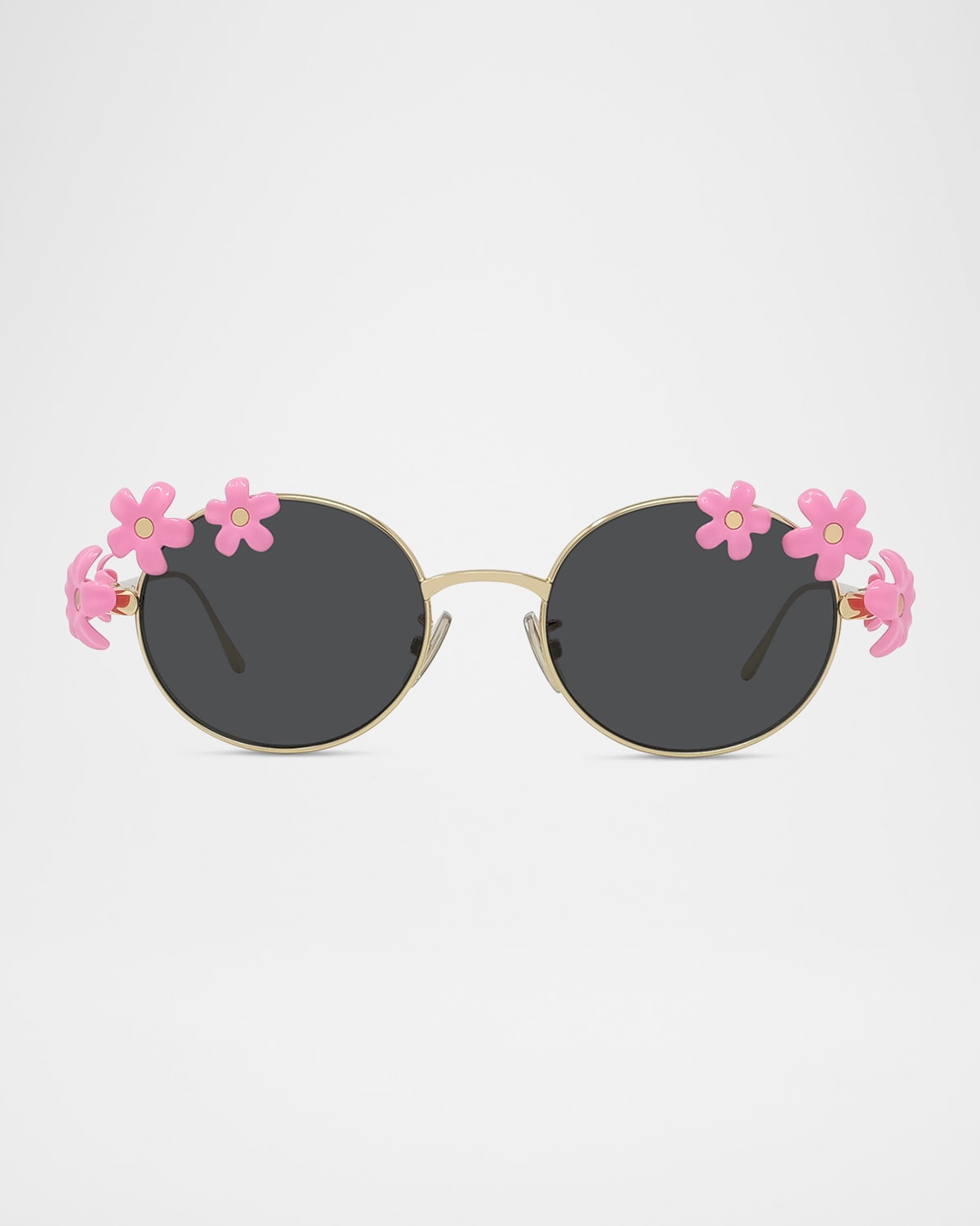 Loewe Signature Floral Metal Sunglasses