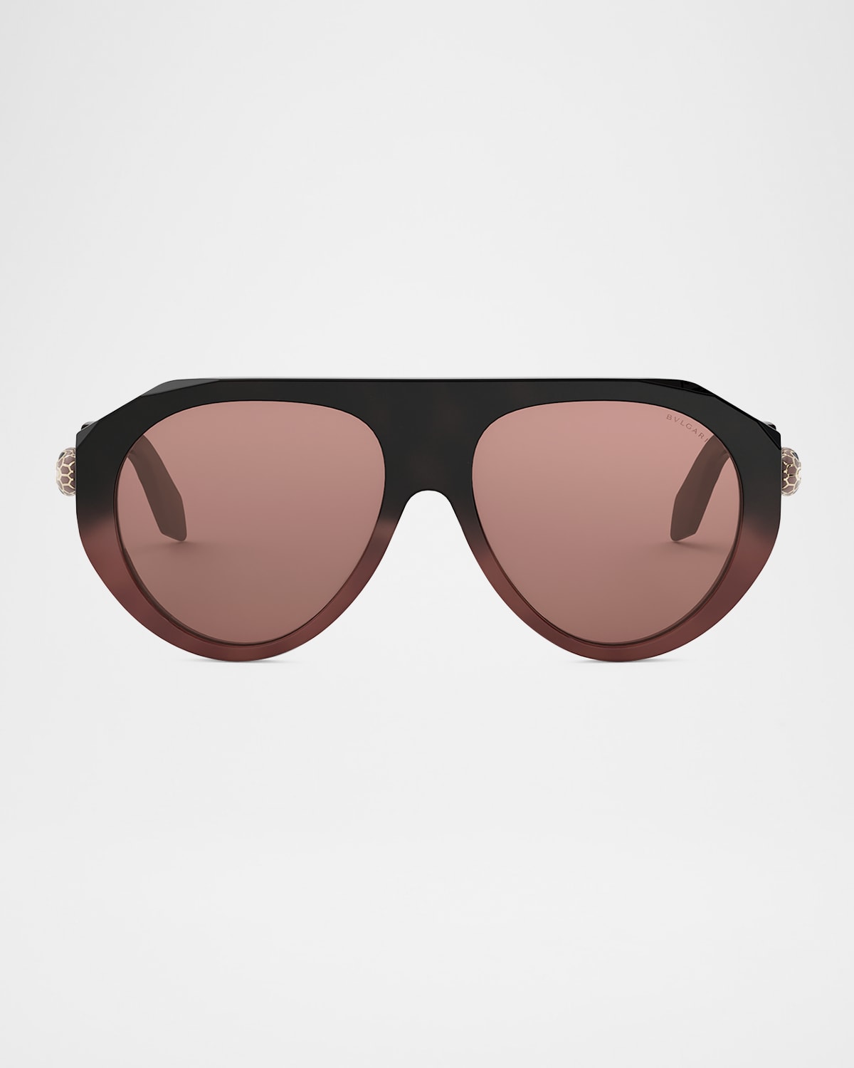 Serpenti Forever Acetate Aviator Sunglasses