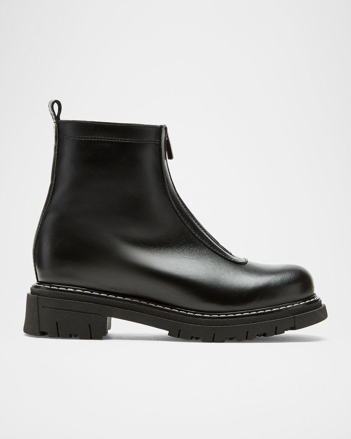 La Canadienne Delta Shearling-lined Leather Booties In Black