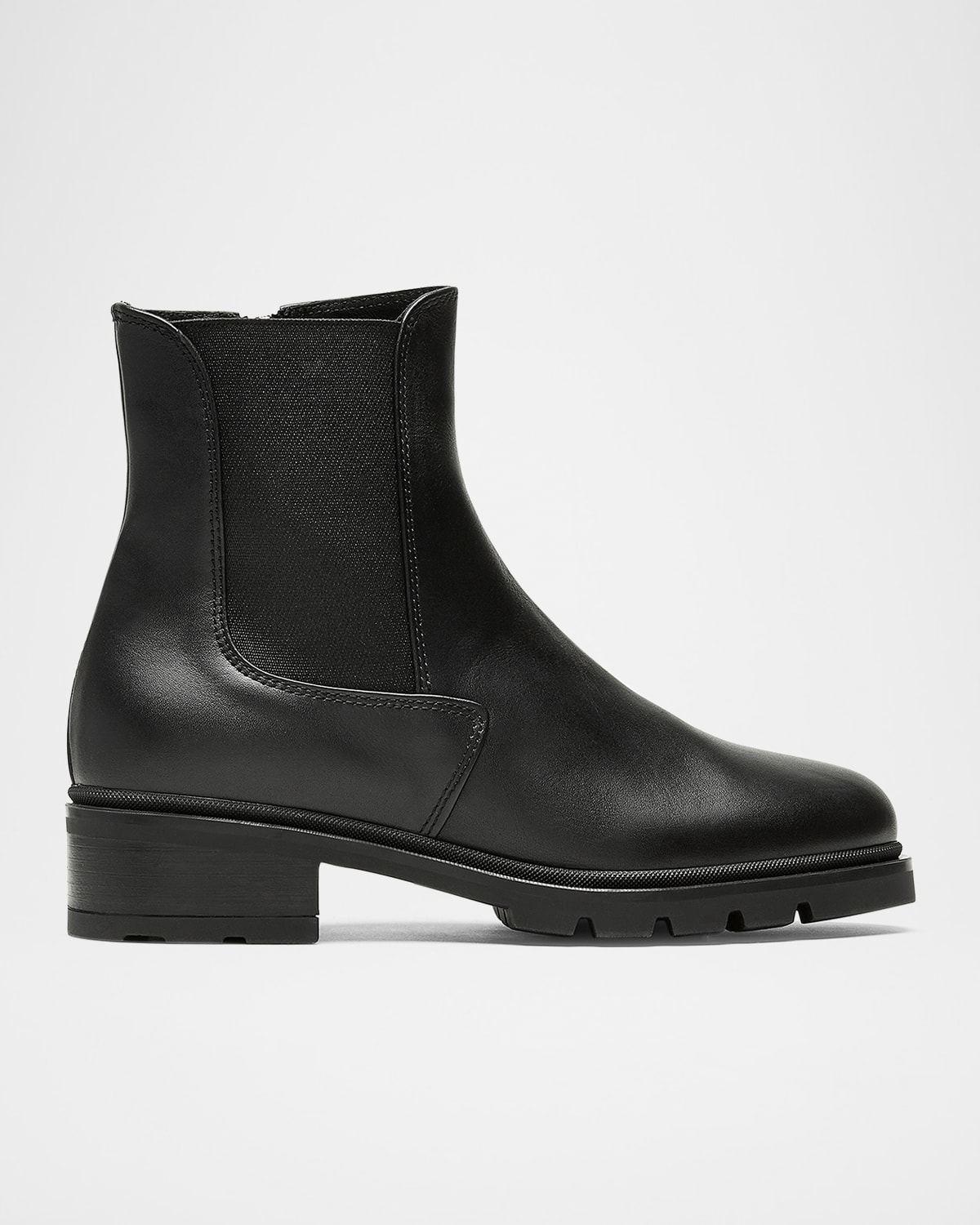 La Canadienne Sean Leather Chelsea Booties In Black