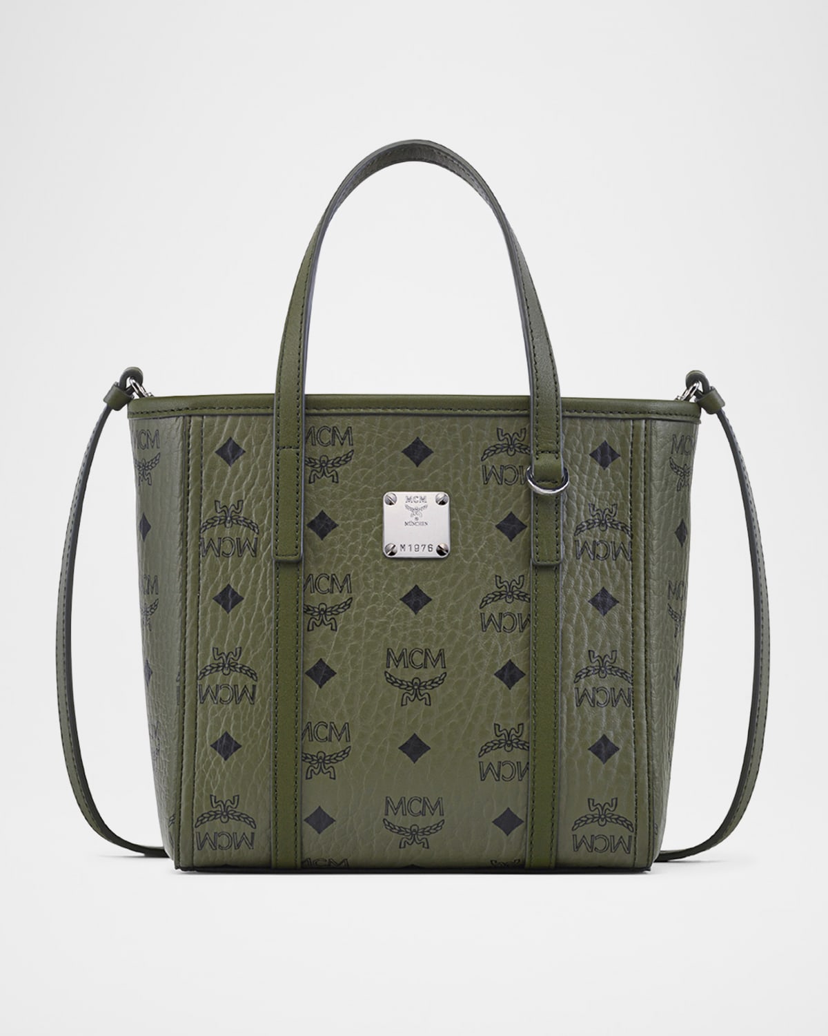 Toni Mini Visetos Shopper Top-Handle Bag