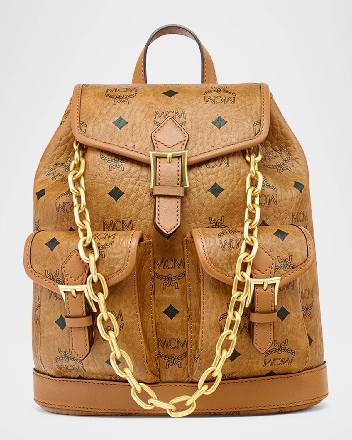 Mcm Aren Mini Visetos Backpack