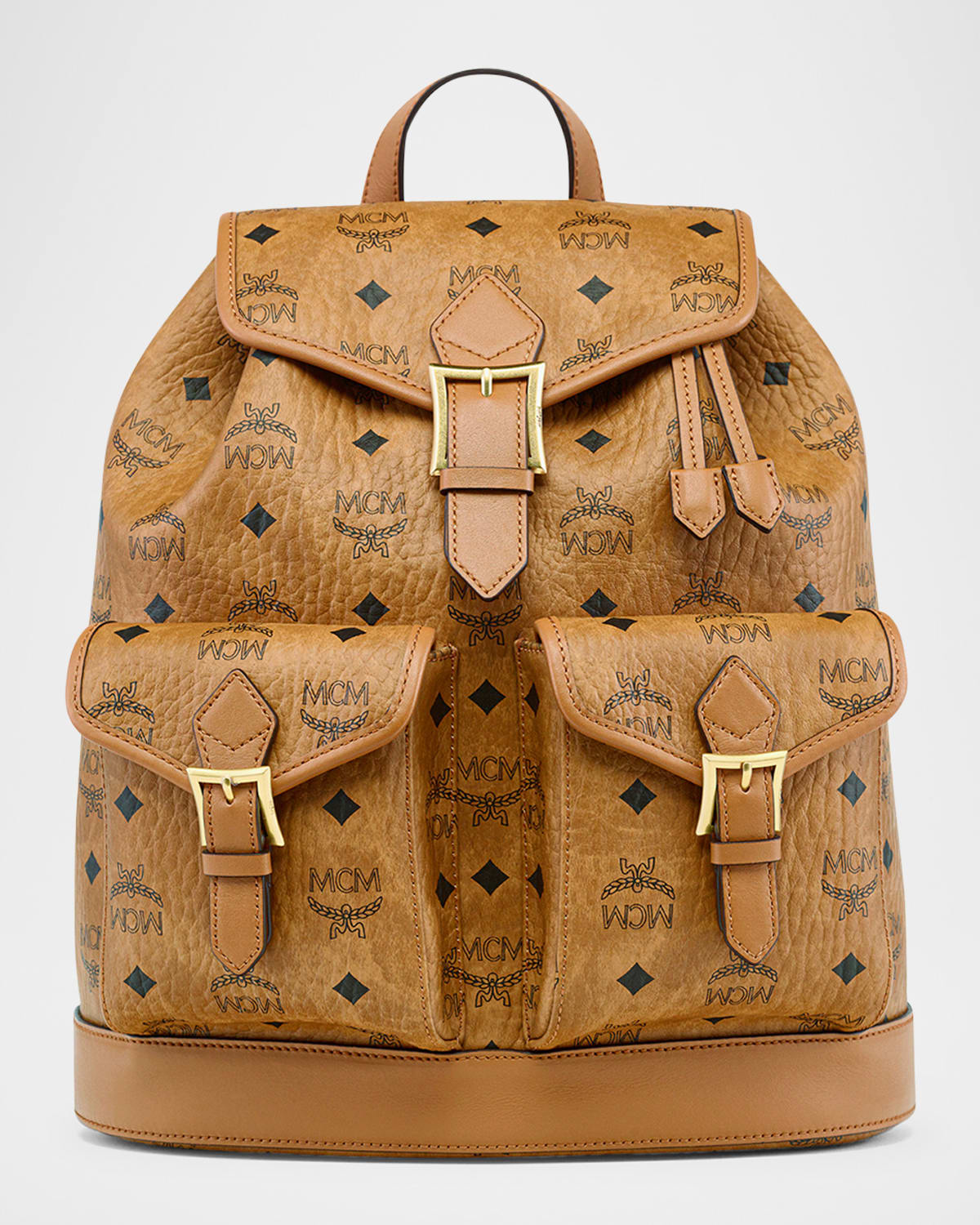 Mcm Aren Small Visetos Backpack
