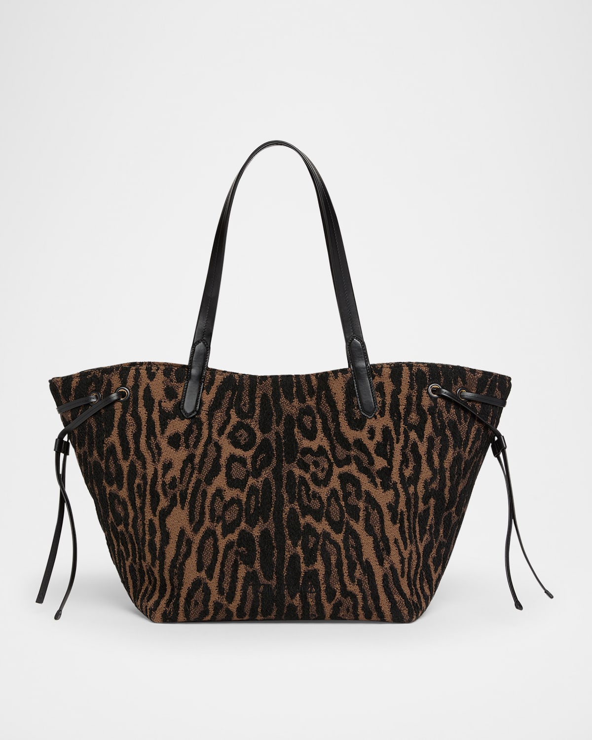 Tom Ford Large Tote Bag In Ocelot Jacquard