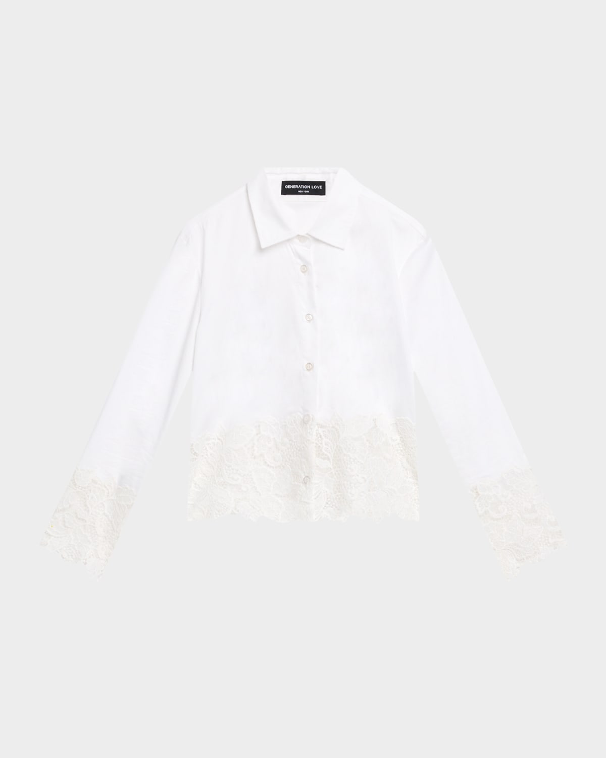 Generation Love Issa Lace Combo Shirt
