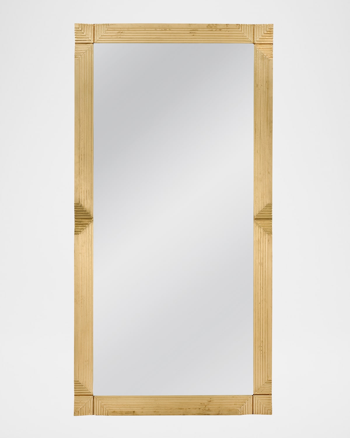 Shop Katherine Noble By Bmc Mellstock 82" Floor Mirror In Gold