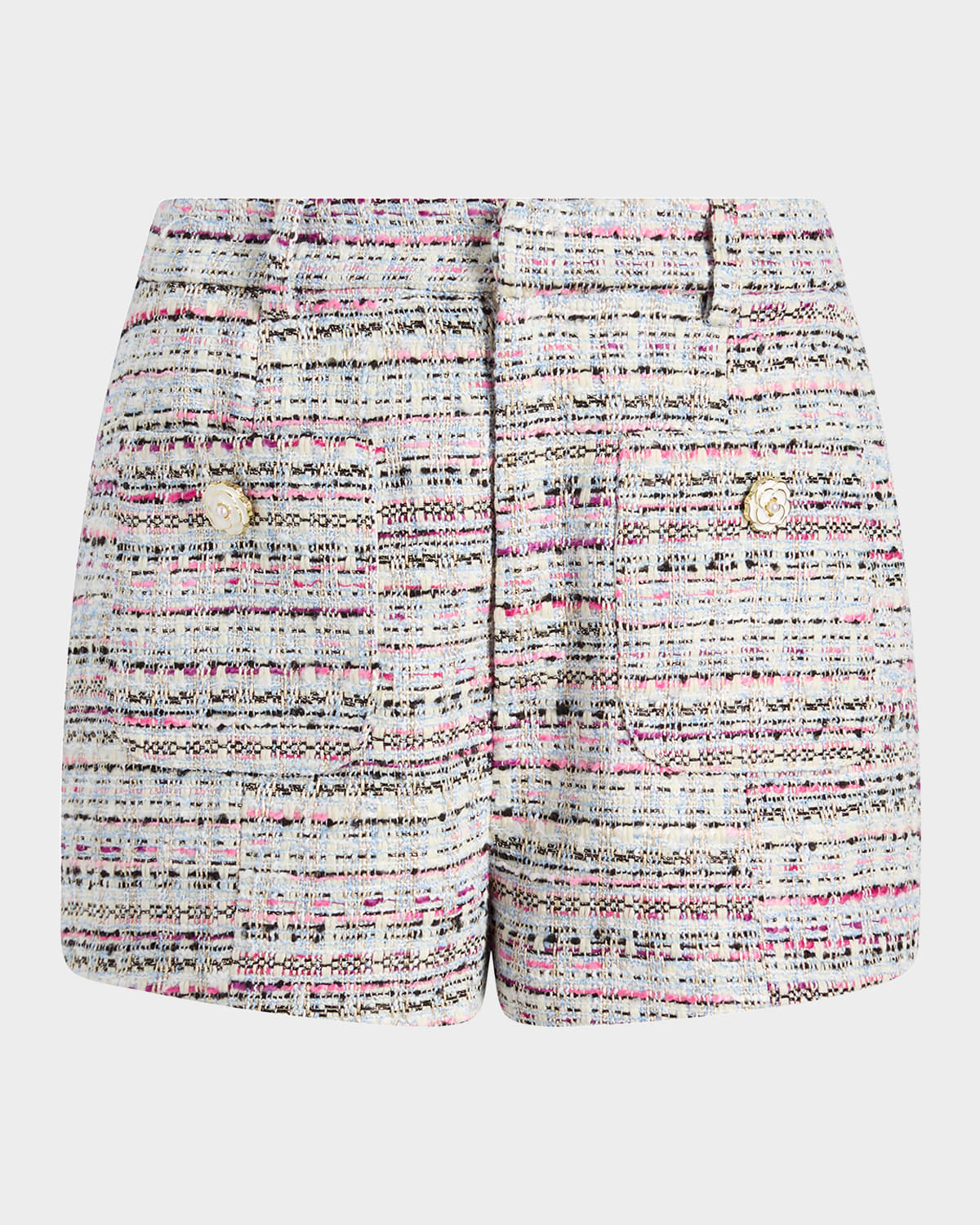 Shop Cinq À Sept Auden Tailored Tweed Shorts