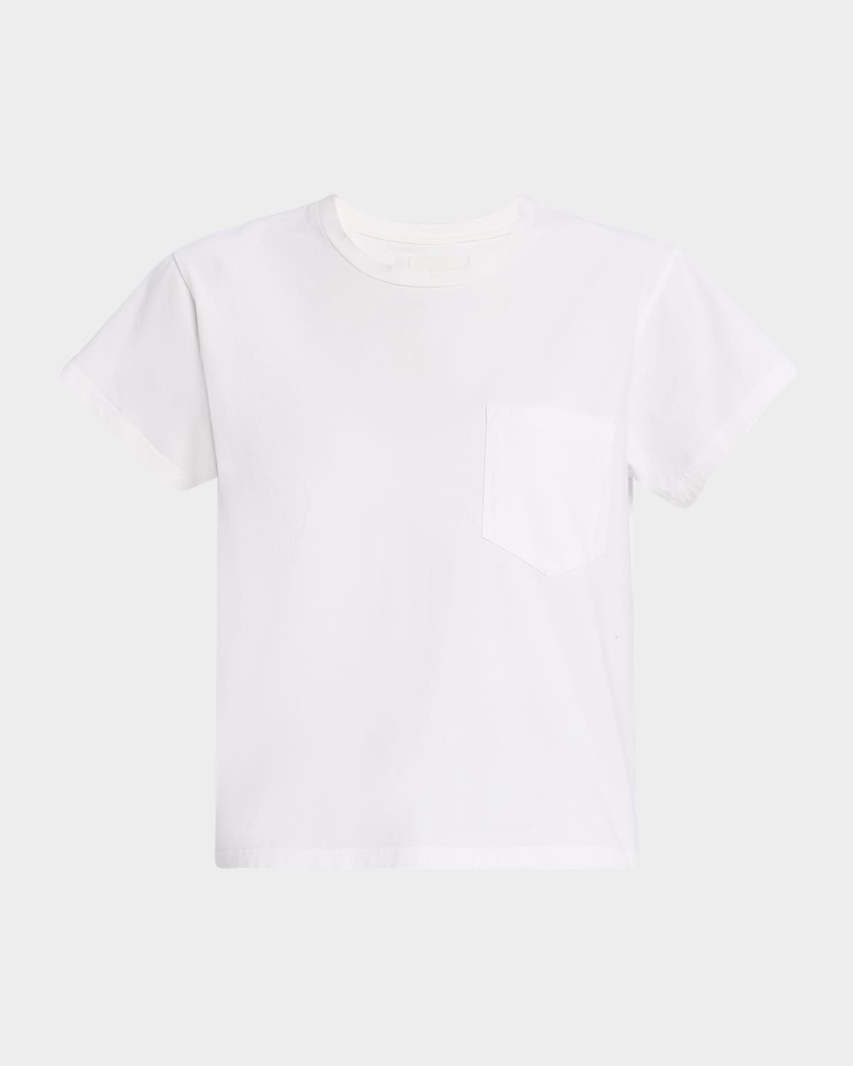 Good Work By Argent X Citizens Of Humanity Maybelle Crewneck Cotton Tee
