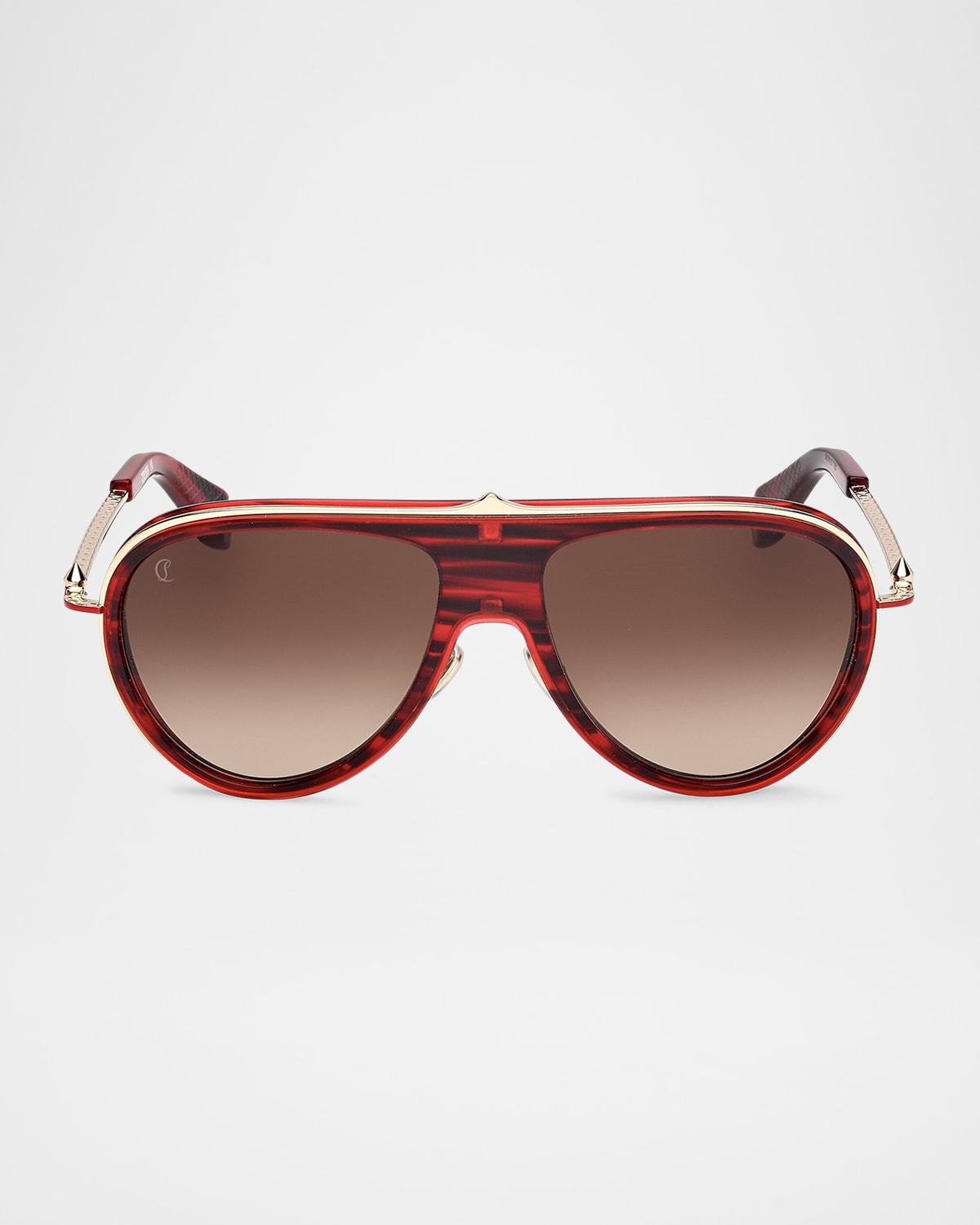 Men's LB0004M Metal Aviator Sunglasses