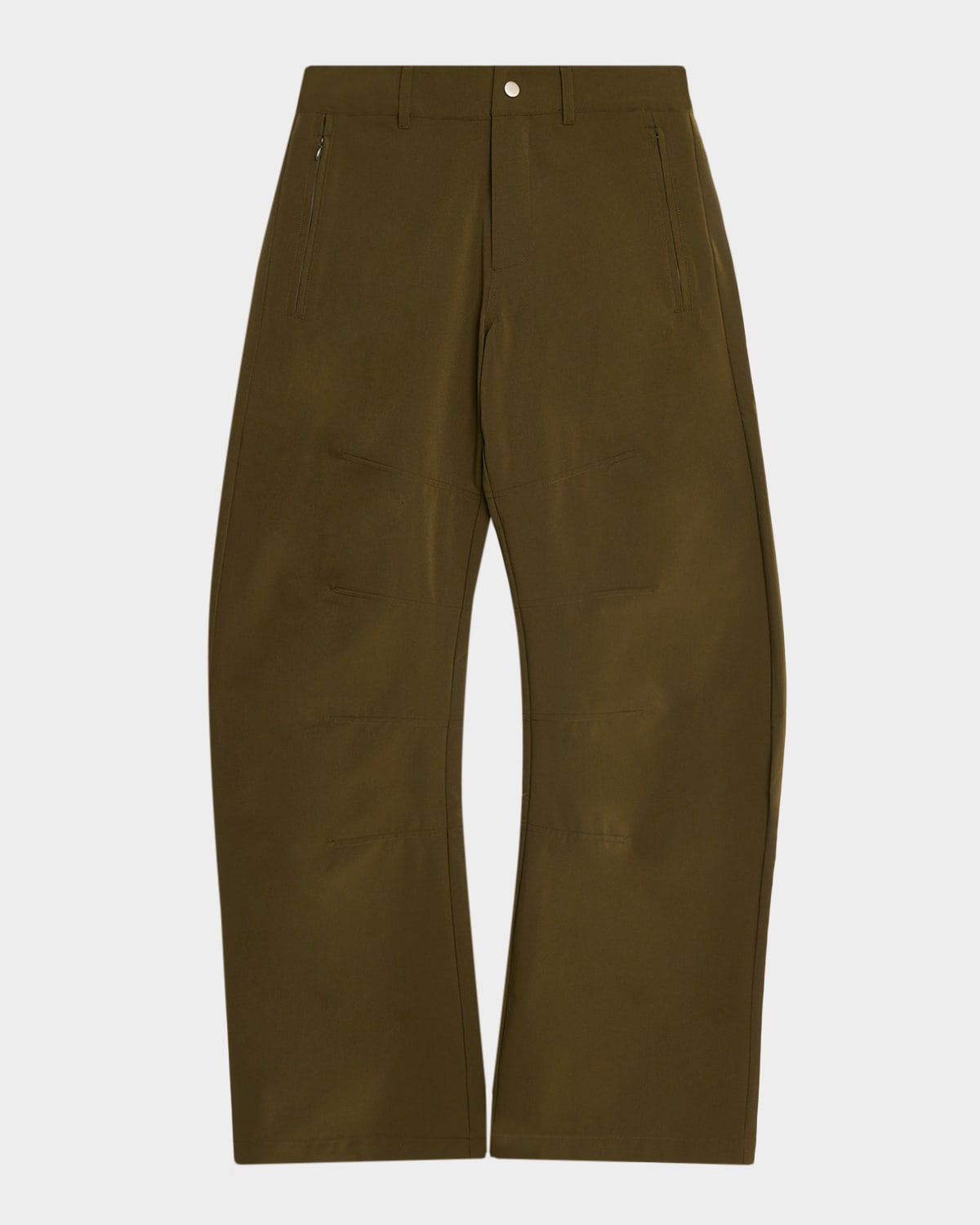 Wynn Hamlyn Darted Track Pants In Brown