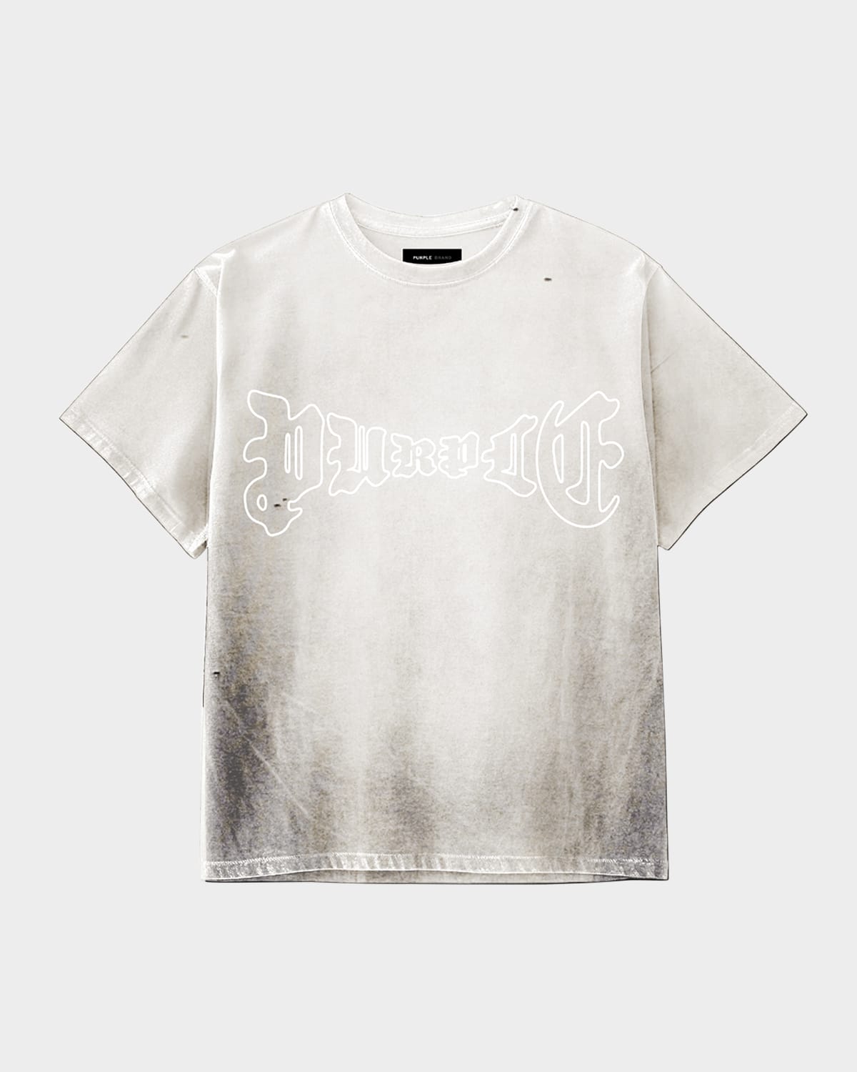 Men's Short-Sleeve Textured Jersey Logo Tee
