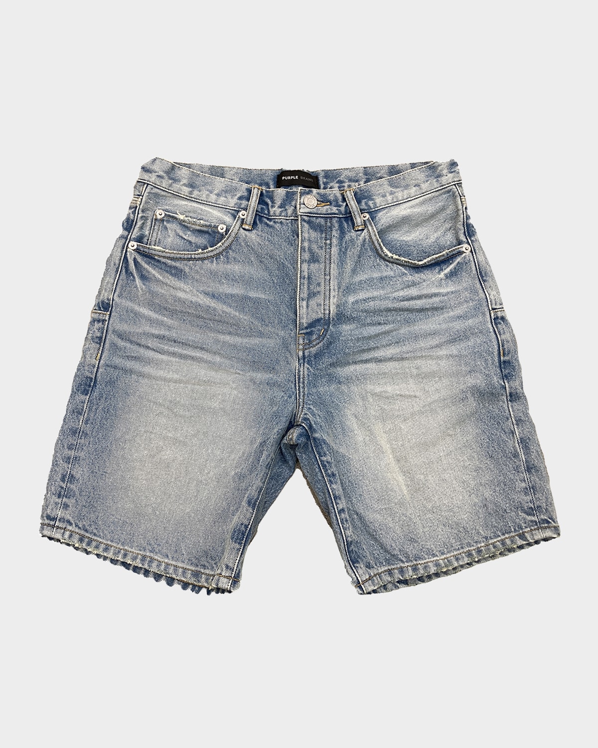 Men's Rivio Worn Denim Shorts
