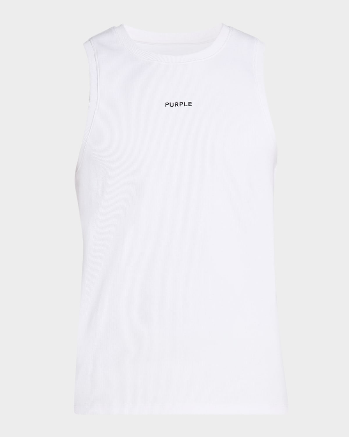 Men's Ribbed Logo Tank Top