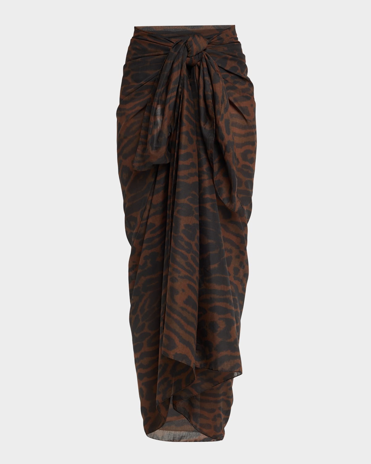 Tom Ford Ocelot-print Cotton Muslin Pareo