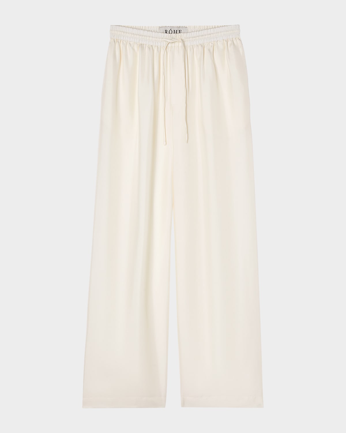 RÓHE Wide-Leg Silk Trousers
