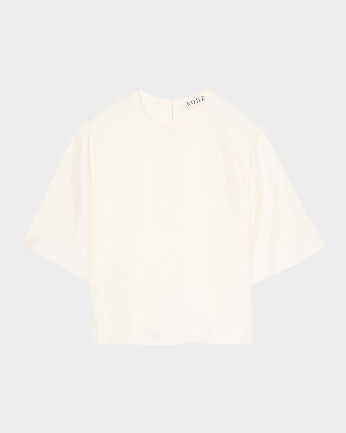Buttoned Silk Top