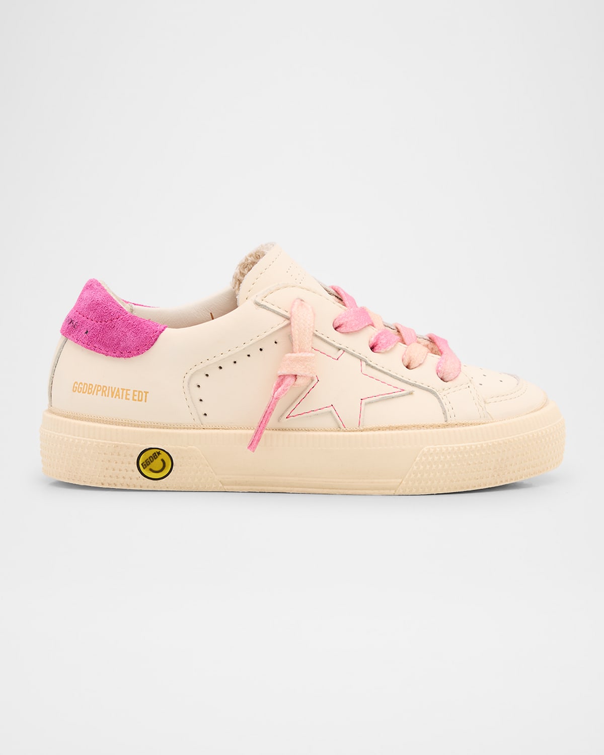 Golden Goose Girl's May Star Low Top Sneakers, Baby/toddler