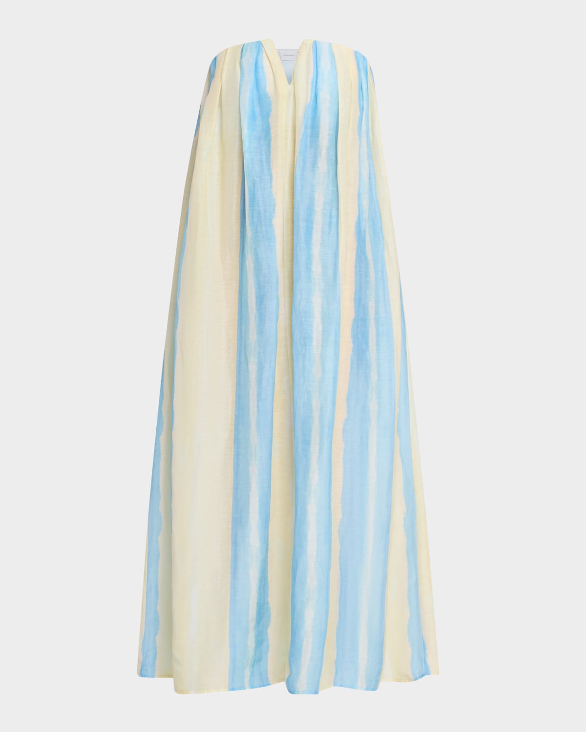 Significant Other Juniper Maxi Dress Saffron Stripe In Blue