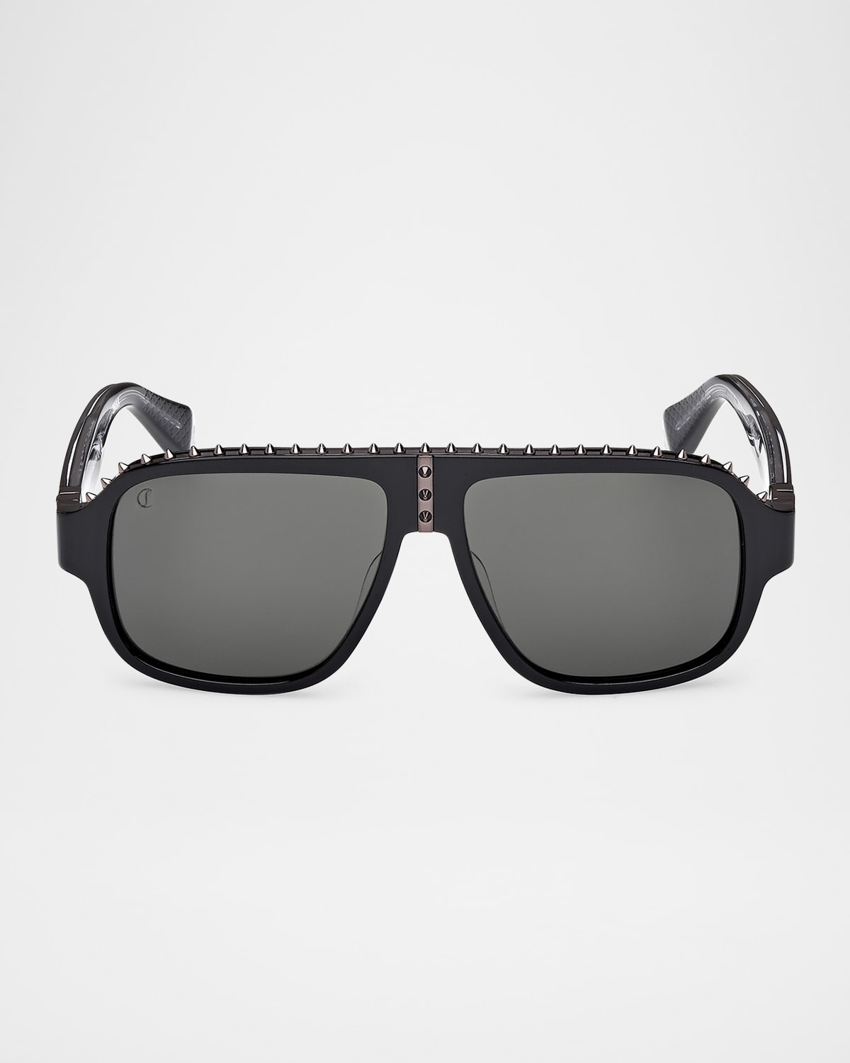 Roller Spiked Aviator Sunglasses