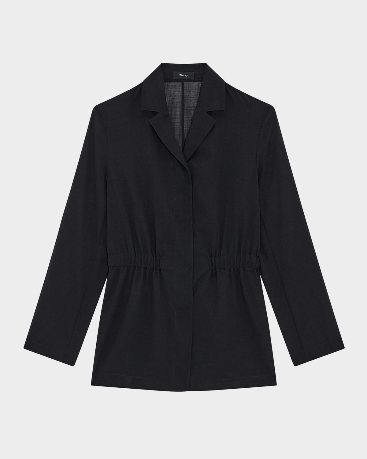 Theory Lightweight Cinched Wool Jacket