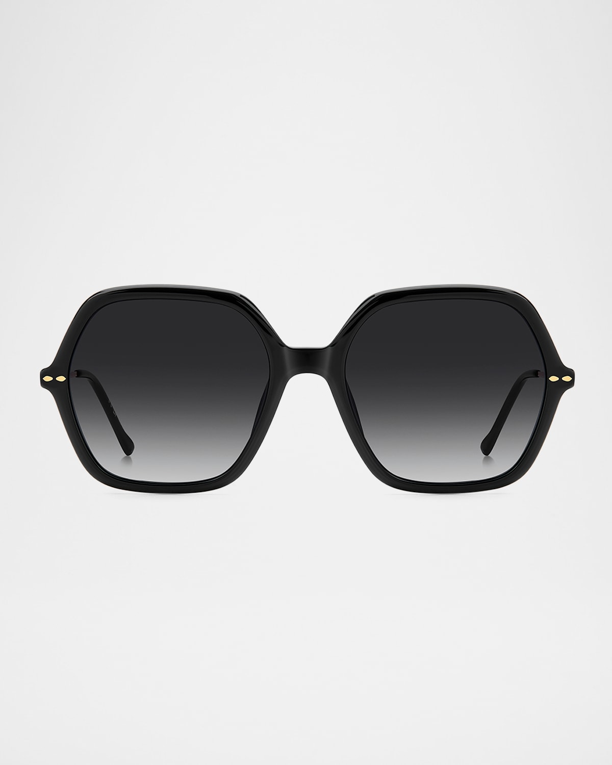 Isabel Marant Oversized Square Acetate & Metal Sunglasses
