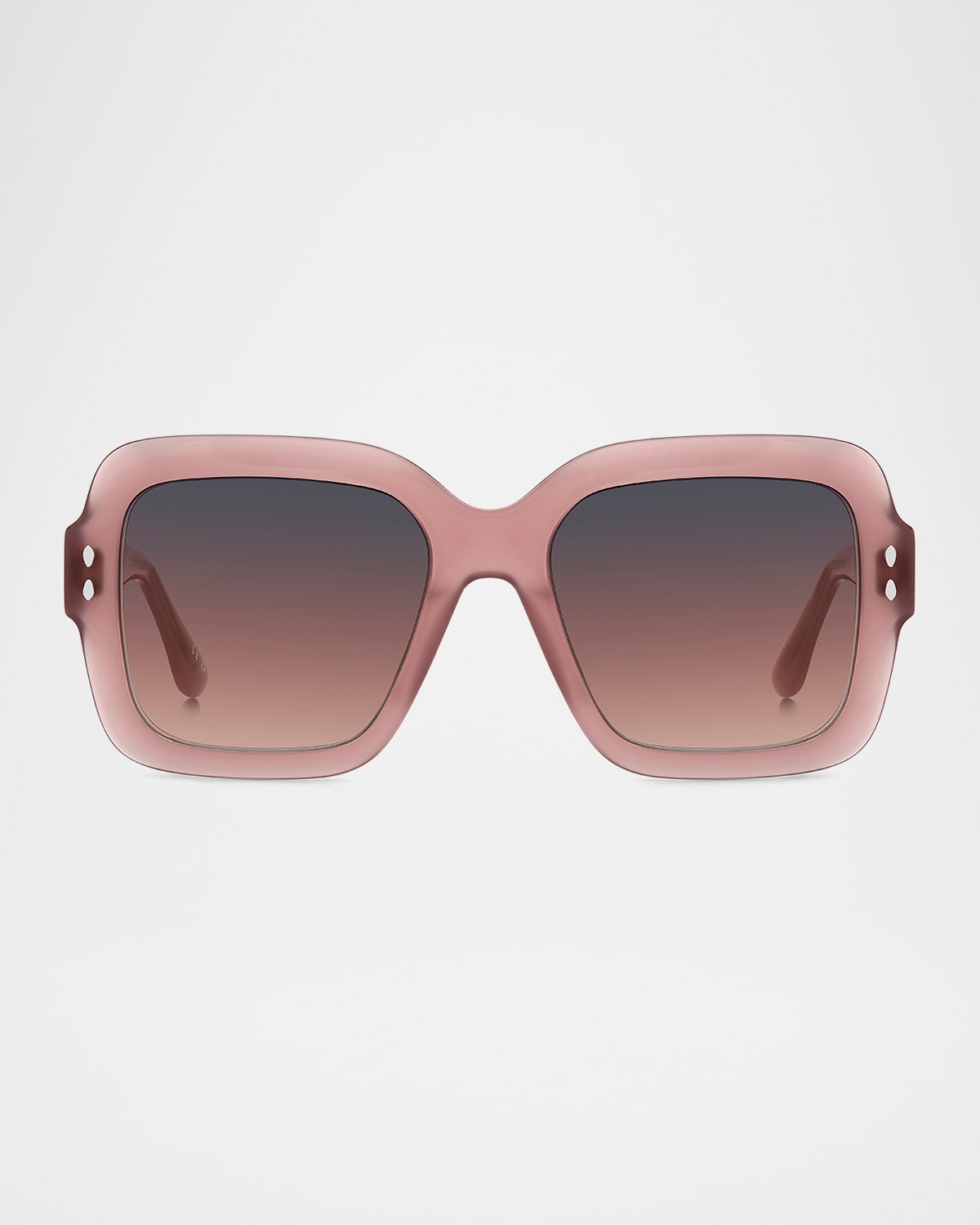 Oversized Square Acetate Sunglasses